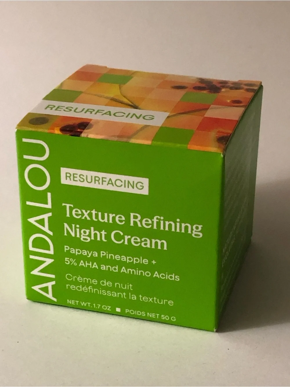 Andalou Naturals Texture Refining Night Cream — All Skin Types